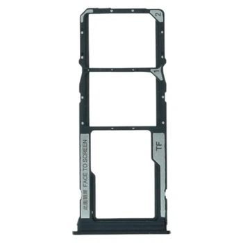 Держатель SIM-карты Xiaomi Redmi 14C, С разъемом на карту памяти, Черный - 558824