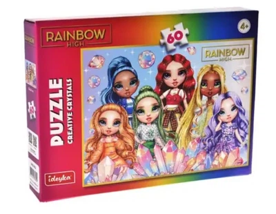 Набор пазлов Rainbow High Creative Crystals, 60 элементов, LP60-002