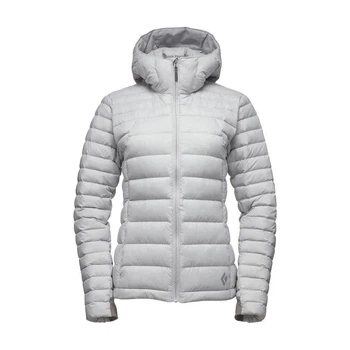 Жіночий легкий пуховик для трекінгу Black Diamond Cold Forge Hoody, XS - Aluminium
