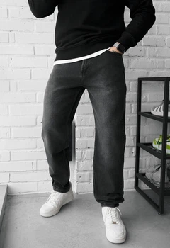 Джинси Staff 11 loose fit dark gray 34