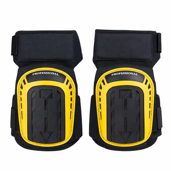 Професійні гелеві наколінники Gel Kneepads KP006, Колір: Чорний/Жовтий