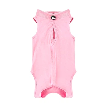 Послеоперационная попона Lesko DT1328 L Pink для котов