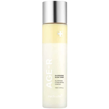 Антивіковий тонер-молочко з глутатіоном та пептидами Medicube AGE-R Glutathione Glow Toner 140 мл