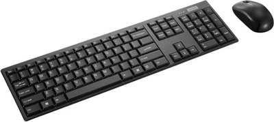 Zestaw bezprzewodowy Lenovo 100 Wireless Combo Black (GX31Q28916)
