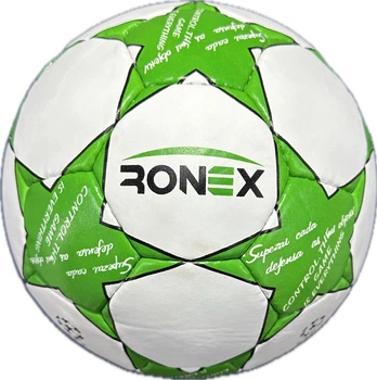 М'яч футбольний зелений Ronex Grippy FN2