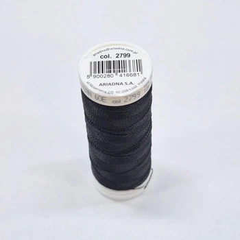 Нитки чорні титан TYTAN 60/120м (1шт)