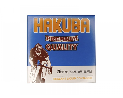 Антипрокольная камера с жидкостью 26 x 1.95/2.125 AV 48MM, Hakuba
