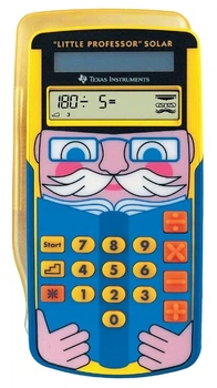 Калькулятор Texas Instruments Маленький професор Солар (3243480103084)