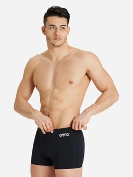 Плавки пляжные мужские Arena Team Swim Short Solid 004776-550 50 Черные (3468336639498)