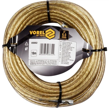 Митний трос Vorel 85002 18 м x 6 мм (5906083068324)