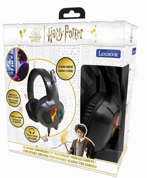 Навушники Lexibook HPG10HP дротові ігрові Harry Potter (3380743094717)