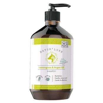 M-Pets Natur'Luxe Lemongrass & Argan Oil Shampoo - Шампунь увлажняющий с лемонграссом и аргановым маслом для собак 500 мл (6953182739791)
