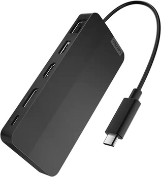 Stacja dokująca Lenovo USB-C Dual Display Travel Dock Black (40B90100EU)