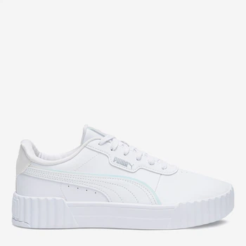 Подростковые кеды для девочки Puma Carina 3.0 Holo 2.0 Jr 40228001 5903419770470 38.5 Белые (5903419770524)