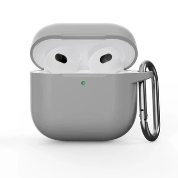 Чехол Silicone Case для Apple Airpods 4 grey