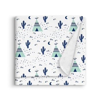 Пеленка Cosas WIGWAM CACTUS Фланель 80x100 см (4822052436035)