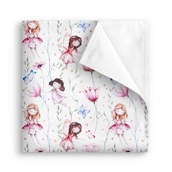 Непромокаемая пеленка Cosas FAIRIES FLOWERS Ранфорс 50х70 см (4822052443729)