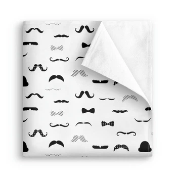 Непромокаемая пеленка Cosas MUSTACHE Ранфорс 70х120 см (4822052444115)