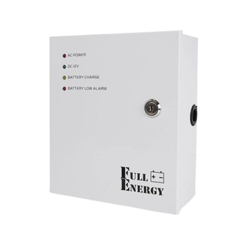Блок безперебійного живлення Full Energy BBG-125 12 В 5 А з підтримкою акумулятора 7 А·год у металевому корпусі із замком