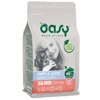 Оasy ОAP Puppy Small/Mini Salmon - Сухой корм с лососем для щенков мелких пород 800 г (8053017348292)