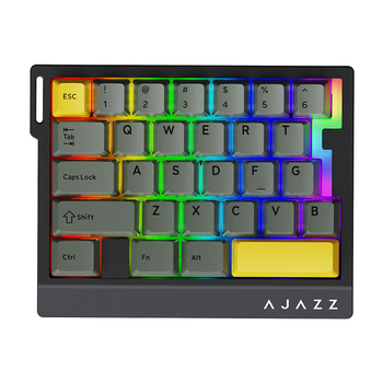 Игровая проводная магнитная клавиатура Ajazz AK029 / Ice Island Switch / Black