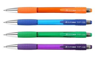 Ручка шариковая автоматическая BM.8225 "BRIGHT" 0,7 мм, синие чернила