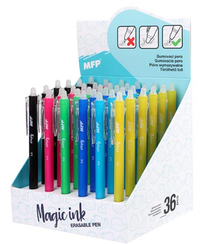 Zestaw długopisów wymazywalnych MFP 6001375 Simply 0.7 mm niebieski 36 szt (ZES8595138519644)