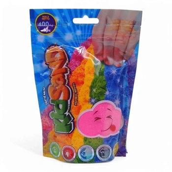Кінетичний пісок "KidSand" рожевий, в пакеті, 400 г Dankotoys (59171)