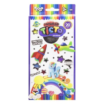 Тісто для ліплення "Master Do" 20 кольорів (укр) Dankotoys (138505)