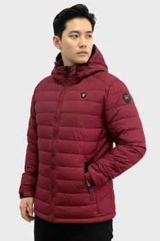 Чоловіча Вітровка Sun`s House розмір: XL Червоний (арт. SB-TJBW-50217A-wine-red)