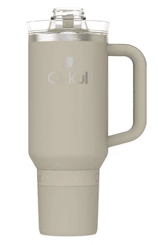 Термокружка з ручкою Cirkul All-Day StrawSip Ranger з нержавіючої сталі 1183 мл Сірий