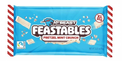 Шоколад Feastables MrBeast Pretzel Mint Fudge Crunch Bar 95г