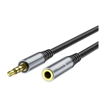 AUX кабель Hoco UPA20, 3,5 мм., 2.0 м., Срібний - 283038