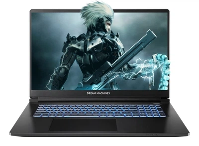 Ноутбук Dream Machines RT5050-17UA25 RT5050-17 17.3FHD IPS, AMD AI 7 350, 32GB, F2TB, NVD5050-8, DOS, черный