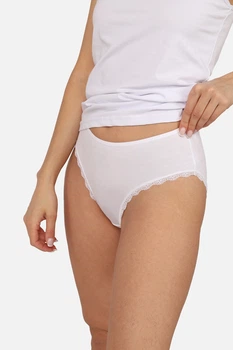 Трусы слипы женские M цвет белый Donella ЦБ-00274996
