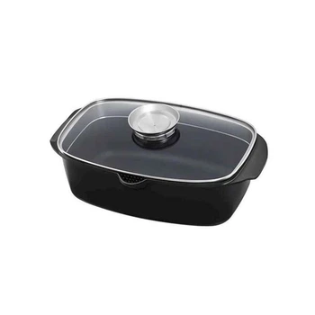 Гусятница с крышкой Lessner Black Pro New 55873 5,6 л