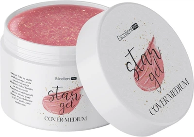 Гель для нарощування нігтів Excellent Pro Star Cover Medium 50 г (5903900429405)