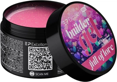 Żel budujący do paznokci Excellent Pro Thixotropy Full of Love 50 g (5903900444378)