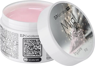 Żel budujący do paznokci Excellent Pro Mig! Mig! Try Pink 30 g (5903900444248)