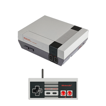 Набор Консоль Nintendo NES Classic Mini Europe Light Grey + 30 Встроенных Игр Б/У + Геймпад Проводной