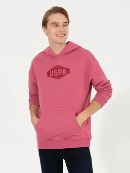 Худі чоловіче U.S. Polo Assn G081SZ082-000-1455292 XL Червоне (8682733970496)