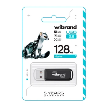 USB флеш-накопичувач 3.2 Wibrand 128gb Marten Gen1