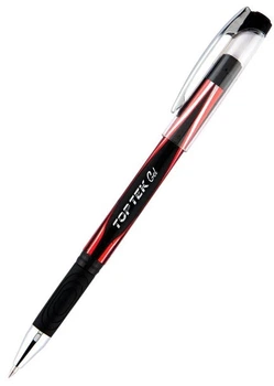 Ручка гелева 0,5мм Top Tek Gel червона UNIMAX