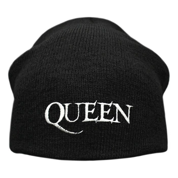 Шапка біні QUEEN - LOGO (з вишитим логотипом) heol-016