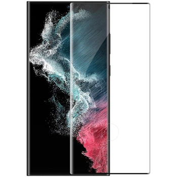 Защитное стекло Unipha Full Cover 9H для Samsung Galaxy S23 Ultra Black