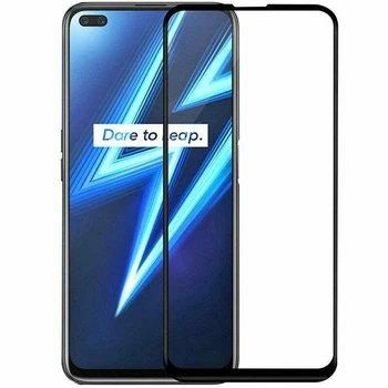 Защитное стекло Unipha Full Cover 9H для Realme 6 Pro Black