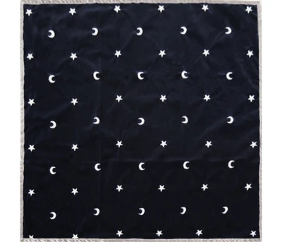 Скатерть для гадания Луна и Звезды - Tarot Cloth Moon & Stars Blue. Lo Scarabeo
