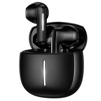 Бездротові блютуз навушники Hoco EQ33 TWS бездротовий BT 5.4 headset з мікрофоном в кейсі для Android/Iphone Чорний