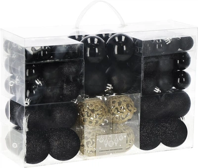 Набір ялинкових кульок Springos CA0134 3/4/6 см 100 шт (5907719410876)