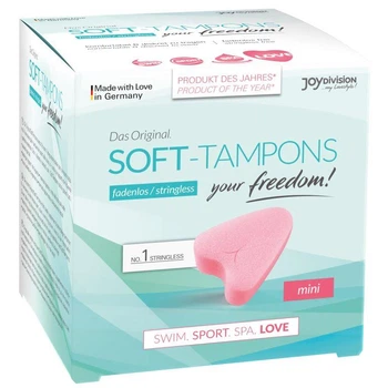 Тампони гігієнічні Soft-Tampons Mini, 3 шт.